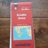 cartina stradale Grecia 