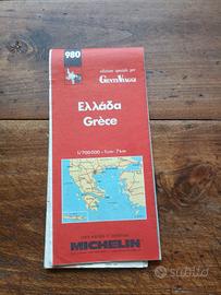cartina stradale Grecia 