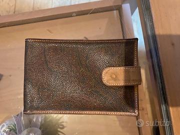 portafoglio con porta assegno etro