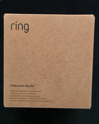 Ring intercom audio - Nuovo mai aperto
