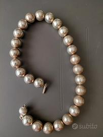 collana in argento 