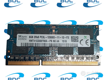 Ram Notebook 1x 8GB SODIMM PC3L-12800 1600mhz