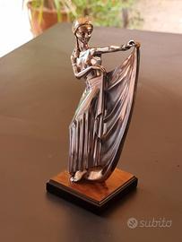 Scultura Leader Linea Argento – Donna con velo 27