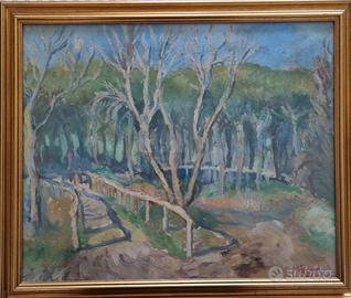 quadro ad olio del pittore Giulio Viacava