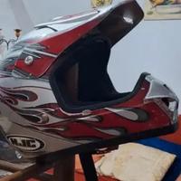 Casco per moto con visiera