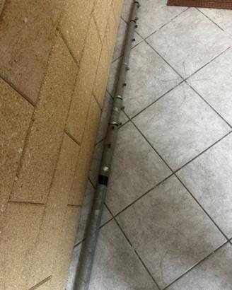 Palo antenna zincato 10 metri