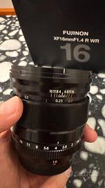 Fujifilm XF 16mm f/1.4 R WR - scatola