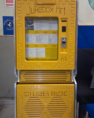 Jukebox Art - Jukebox Giallo Vintage