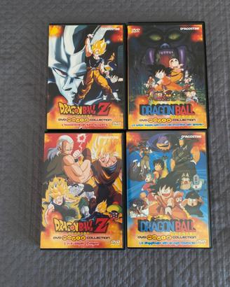 Lotto 4 DVD Dragon Ball e Dragon Ball Z