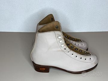 Riedell Scarpa Pattinaggio n 35 21,6 cm vintage