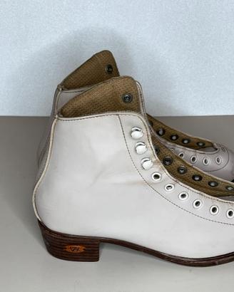 Riedell Scarpa Pattinaggio n 35 21,6 cm vintage