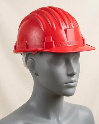 Casco da lavoro rosso