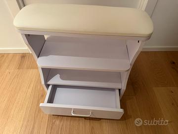 Poggia piedi per estetista