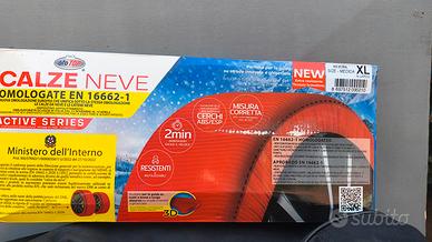 Dac CALZE DA NEVE OMOLOGATE PER AUTO