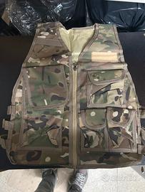 Gilet tattico mimetico