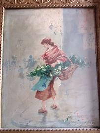 Quadro originale R. Carignani 1925 – Olio su tela