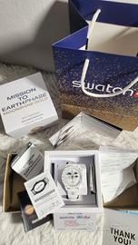 Swatch x Omega Mission to Moonshine Gold - Bianco

