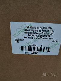 Boccale Bimby TM6 Nuovo completo 