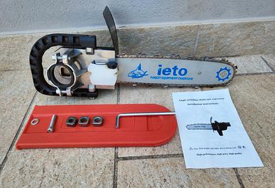 Kit sega motosega per smerigliatrice