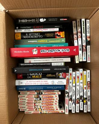 Lotto libri e manga