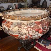 Antico vaso Giapponese Satsuma