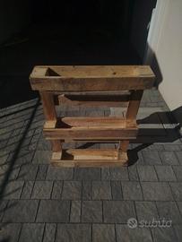 Fioriera bancale artigianale rustico