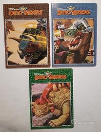 Dino riders - lotto quaderni - gig 1989