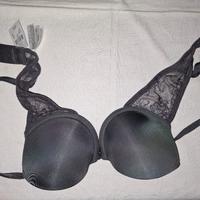 reggiseno grigio nuovo con etichetta, coppa 2B