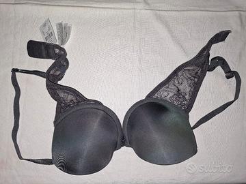 reggiseno grigio nuovo con etichetta, coppa 2B