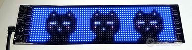 Display LED flessibile 37 x 9 cm