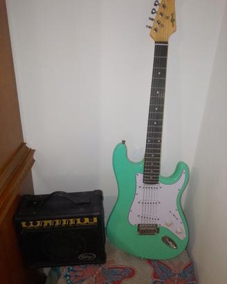 chitarra e amplificatore 