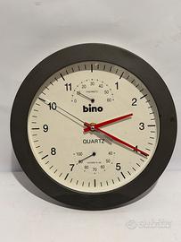 Orologio parete Bino termometro igrometro design