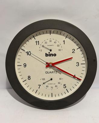 Orologio parete Bino termometro igrometro design