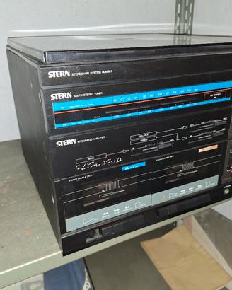Stereo vintage a cubo