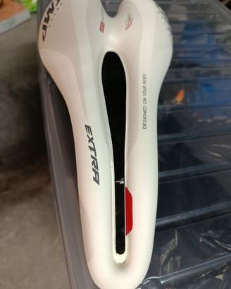 Sella bici SMP extra bianca