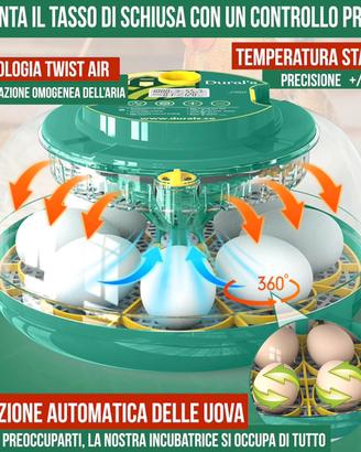 Incubatrice e Chioccia Artificiale