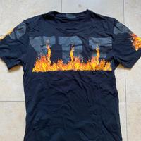 Maglia Pyrex Nera 100 % Cotone Taglia L 🔥