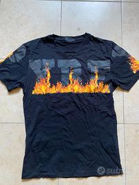 Maglia Pyrex Nera 100 % Cotone Taglia L 🔥