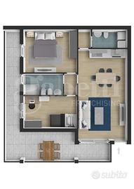 Nuovo trivano zona pineta