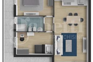 Nuovo trivano zona pineta