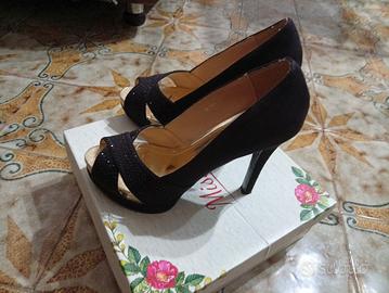 scarpe col tacco nere 
