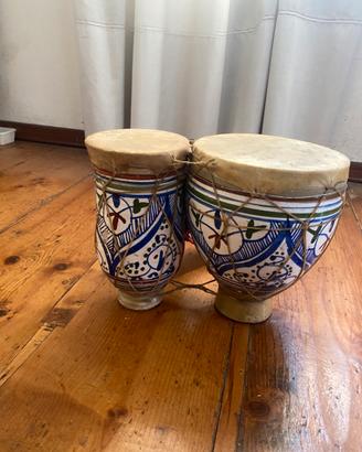 Bongo anni 2000 in ceramica