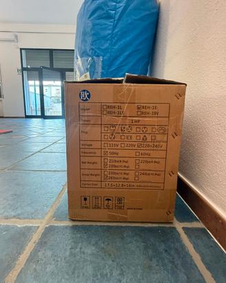 Gonfiabile con motorino soffiatore