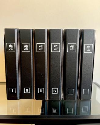 COLLEZIONE FRANCOBOLLI WWF BOLAFFI IN 6 VOLUMI