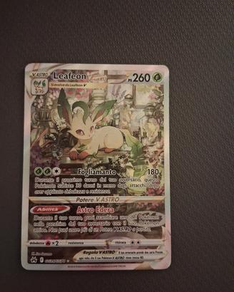 Leafeon V astro originale 
