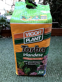 Torba acida di sfagno irlandese