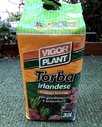 Torba acida di sfagno irlandese