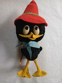 PUPAZZO PELUCHE   CALIMERO  VINTAGE ANNI 60/70