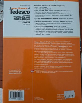Vocabolario x scuole superiori di TEDESCO