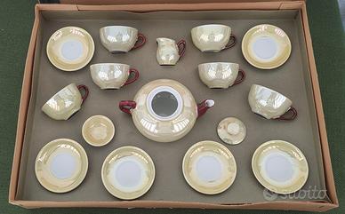 Mini servizio caffè da 6 giocattolo anni '50/60